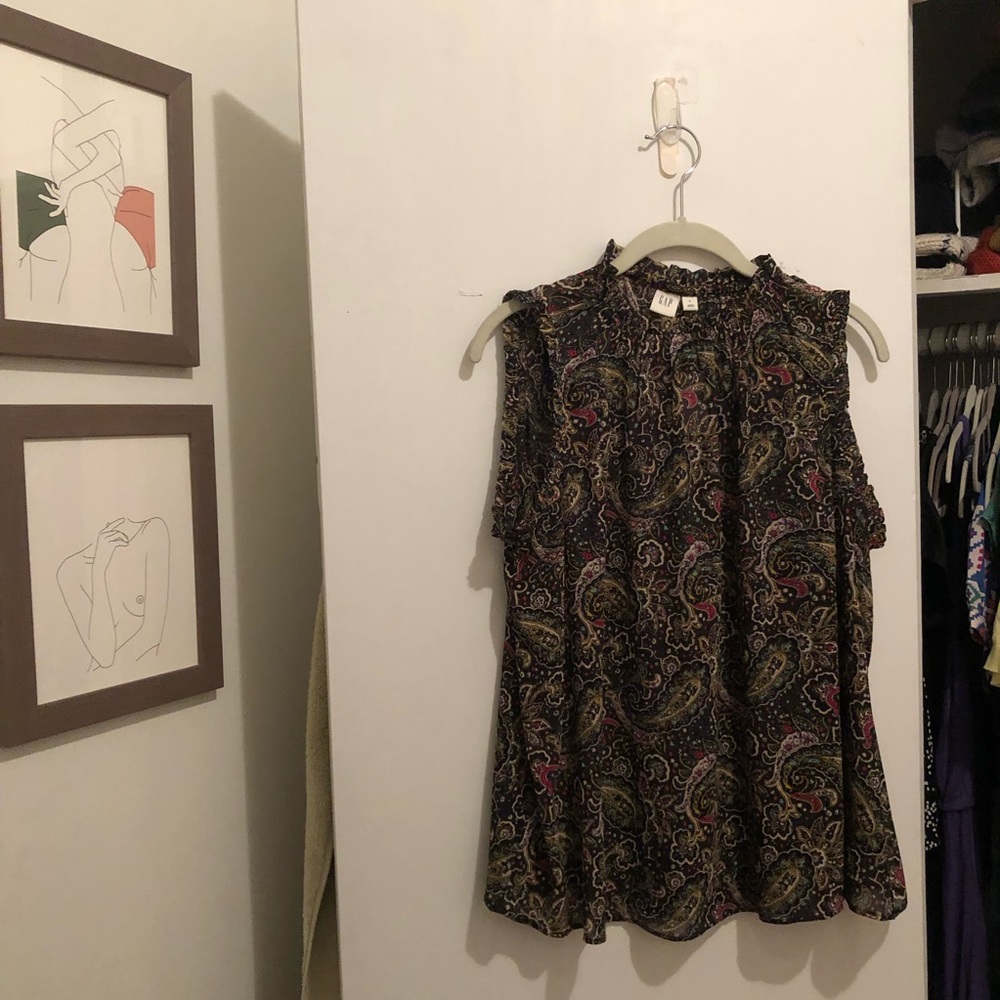 Gap Paisley Blouse